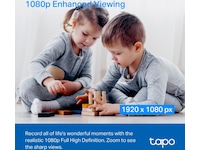 TP-Link Tapo C200 Övervakningskamera (vit) Övervakningskamera