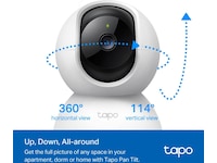 TP-Link Tapo C200 Övervakningskamera (vit) Övervakningskamera