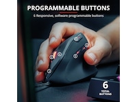 Trust GXT 144 Rexx Ergonomisk Gamingmus (svart) Gamingmus