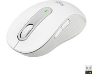 Logitech Signature M650 Medium  trådlös mus Offwhite Mus