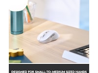 Logitech Signature M650 Medium  trådlös mus Offwhite Mus