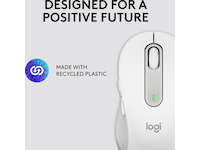 Logitech Signature M650 Medium  trådlös mus Offwhite Mus