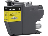 Brother bläck LC422XLY Gul Bläckpatron
