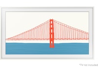 Samsung 85" ram till The Frame (2021-2024, vit) TV-ram & tillbehör