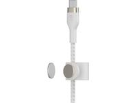 Belkin USB-C till USB-C kabel 2m (vit) USB-kablar