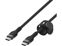 Belkin USB-C till USB-C kabel 2m (svart) USB-kablar