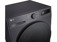 LG F4Y5RRPYJ tvätt-/torrkombimaskin (svart) Kombinerad tvättmaskin och torktumlare