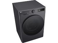 LG F4Y5RRPYJ tvätt-/torrkombimaskin (svart) Kombinerad tvättmaskin och torktumlare