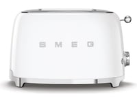 Smeg TSF01WHEU Brödrost för 2 skivor (vit) Brödrostar