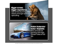 Samsung 98" Q80 QLED 4K TV TQ98Q80C Över 80 tums TV