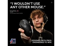 Logitech G Pro X Superlight 2 Lightspeed Trådlös Gamingmus (Magenta) Gamingmus