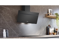Siemens iQ100 LC85KDK60 Ventilator (svart) Väggmonterad köksfläkt