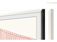 Samsung 55" ram till The Frame (2021-2025, vit) TV-ram & tillbehör