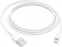 Apple USB-A till lightning-kabel 1m (vit) USB-kablar