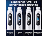 Oral-B iO 9 elektrisk tandborste (vit) Eltandborste