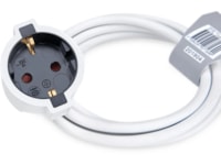 Andersson Förlängningssladd 2m (vit) Förlängningskabel & förgrening