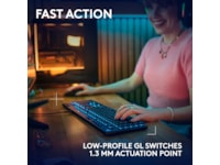 Logitech G915 X Gamingtangentbord (svart) Gamingtangentbord