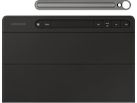 Samsung Galaxy Tab S10 Lite/FE och S9/FE Slim tangentbordfodral (svart) Tangentbord och pennor