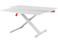 Leitz Ergo Cosy Justerbart PC-bord med skiva (vit) Laptopstativ