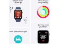 Apple Watch SE 44mm GPS + LTE Aluminium (silver) Smartwatches