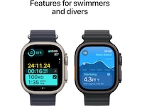 Apple Watch Ultra 2 49mm GPS + LTE Titan (svart) Smartwatches