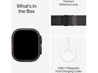 Apple Watch Ultra 2 49mm GPS + LTE Titan (svart) Smartwatches
