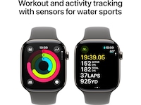 Apple Watch Series 10 46mm GPS + LTE Titan (naturlig) Smartwatches