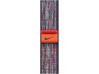Apple Watch 46mm Nike Sport Loop (blue/red) Armband