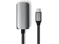 Satechi USB-C til Ethernet Adapter 18cm (grå) Kabel adapter och övergångar