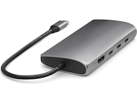 Satechi Multiport 8K Docking (space gray) Dockningsstation och USB-hub