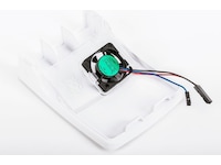 Raspberry Pi-fläkt och heatsink till Pi 4-case Tillbehör