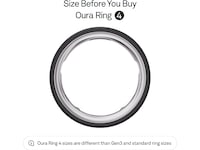 Oura Ring 4 Smart Ring str. 7 (stealth) Smart ring