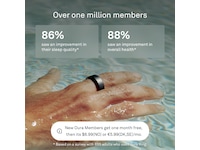 Oura Ring 4 Smart Ring str. 7 (stealth) Smart ring