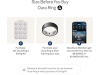 Oura Ring 4 Smart Ring str. 10 (stealth) Smart ring