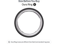 Oura Ring 4 Smart Ring str. 11 (stealth) Smart ring