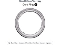 Oura Ring 4 Smart Ring str. 9 (silver) Smart ring