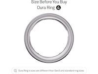 Oura Ring 4 Smart Ring str. 15 (silver) Smart ring