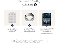 Oura Ring 4 Smart Ring str. 15 (silver) Smart ring