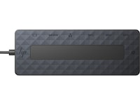 HP Universal USB-C Multiport Hub (svart) Dockningsstation och USB-hub