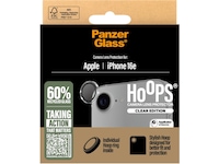 PanzerGlass iPhone 16e Hoops Linsskydd (genomskinligt) Skärmskydd