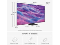 Samsung 85" QN80F Neo QLED 4K Mini LED Smart TV (2025) Över 80 tums TV