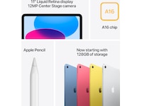 iPad 11" (2025) 128GB 5G (blå) Surfplattor