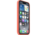 Apple iPhone 16 Silikonskal (mandarin) Skydd