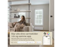 Mill Smart WiFi Golvtermostat (svart) Tillbehör till värme