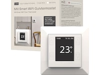 Mill Smart WiFi golvtermostat (matt vit) Tillbehör till värme