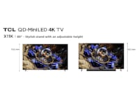 TCL 85" X11K Premium 4K QD-Mini LED Google TV Över 80 tums TV