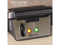 Krups FDK Iconic Sandwich Maker (stål) Smörgåsgrillar