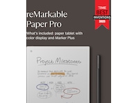 reMarkable Paper Pro 11,8" 64GB inkl. Marker Plus Digitala anteckningsblock