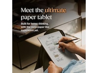 reMarkable Paper Pro 11,8" 64GB inkl. Marker Plus och Book Folio (svart skinn) Digitala anteckningsblock