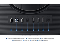 Samsung 40" curved gamingskärm Odyssey G7 S40FG75 Datorskärm